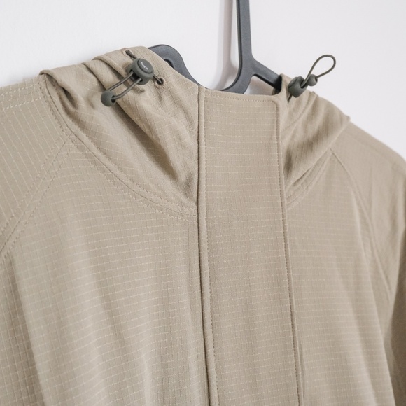 NWT Olive Athleta Boundless Popover Cropped Hoodie Women's Small - Picture 8 of 10